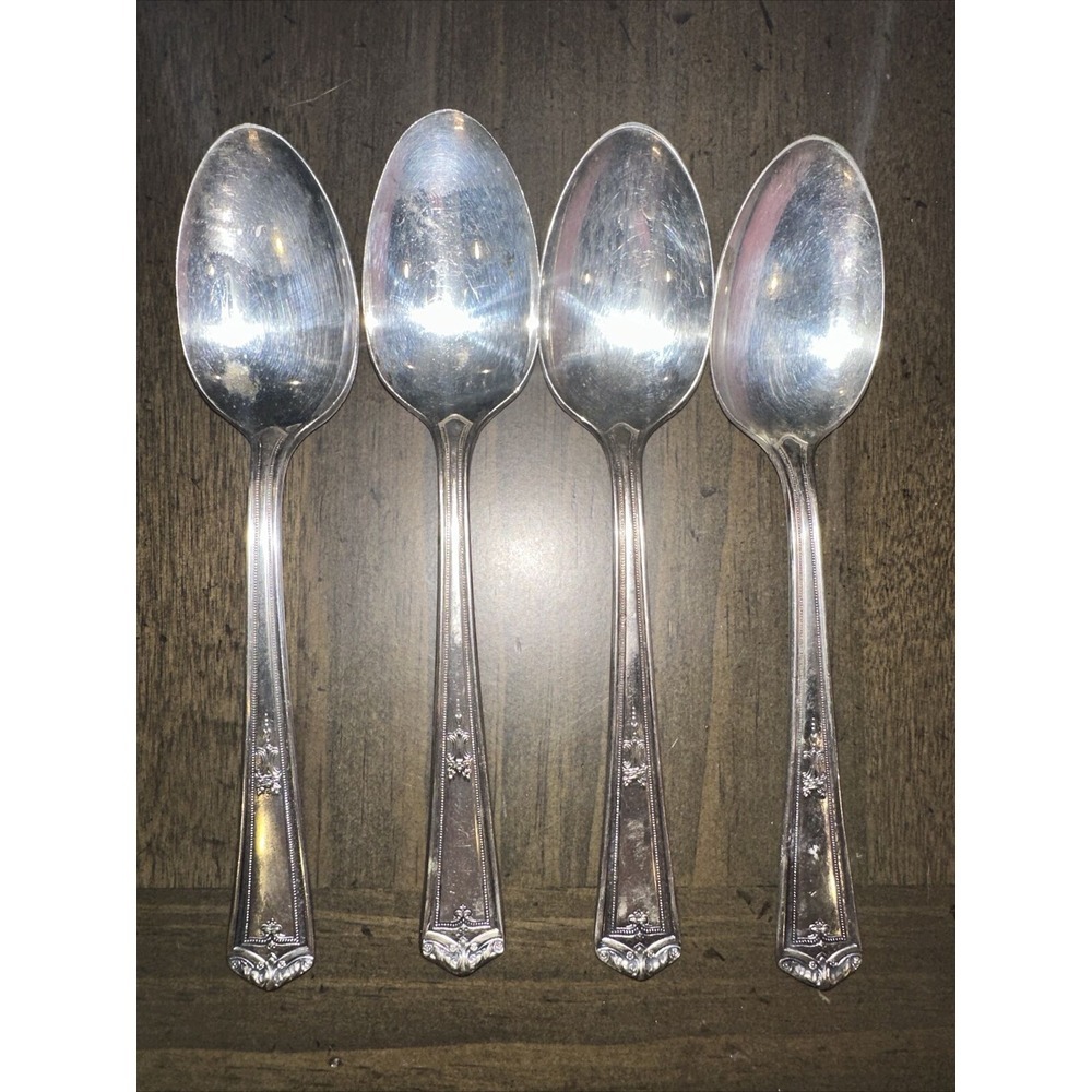 SET 4‎ Teaspoons Vintage INTERNATIONAL Silverplate WINFIELD